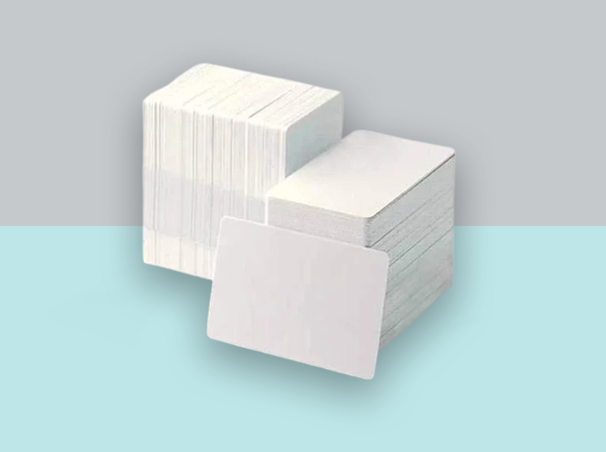 Unprinted card