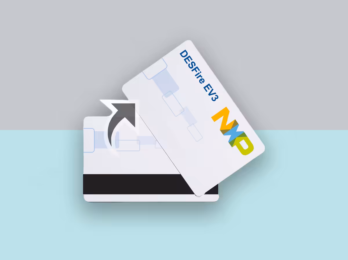 Unprinted card