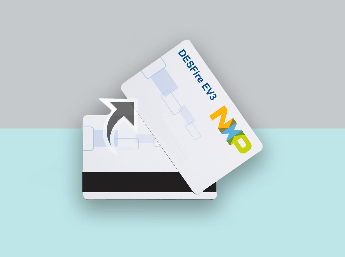 Unprinted card