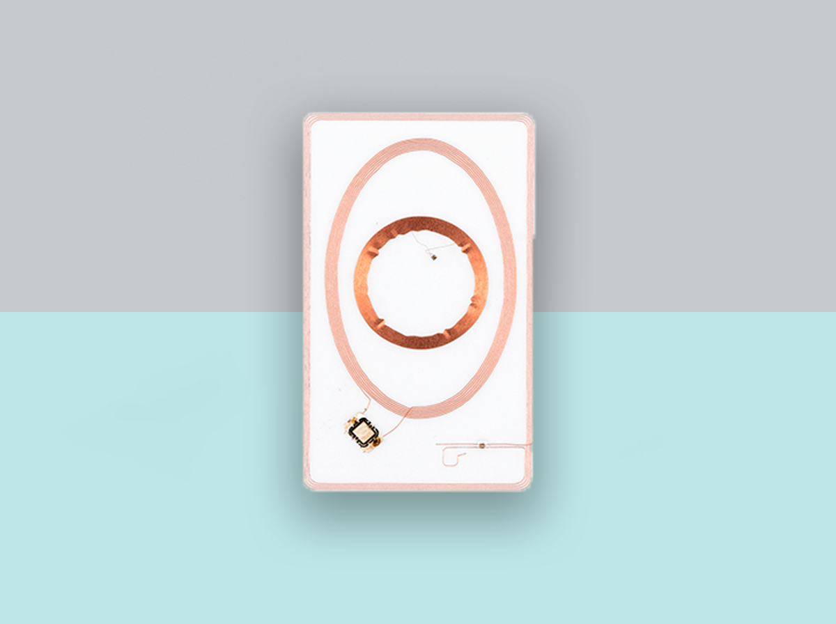 Unprinted card