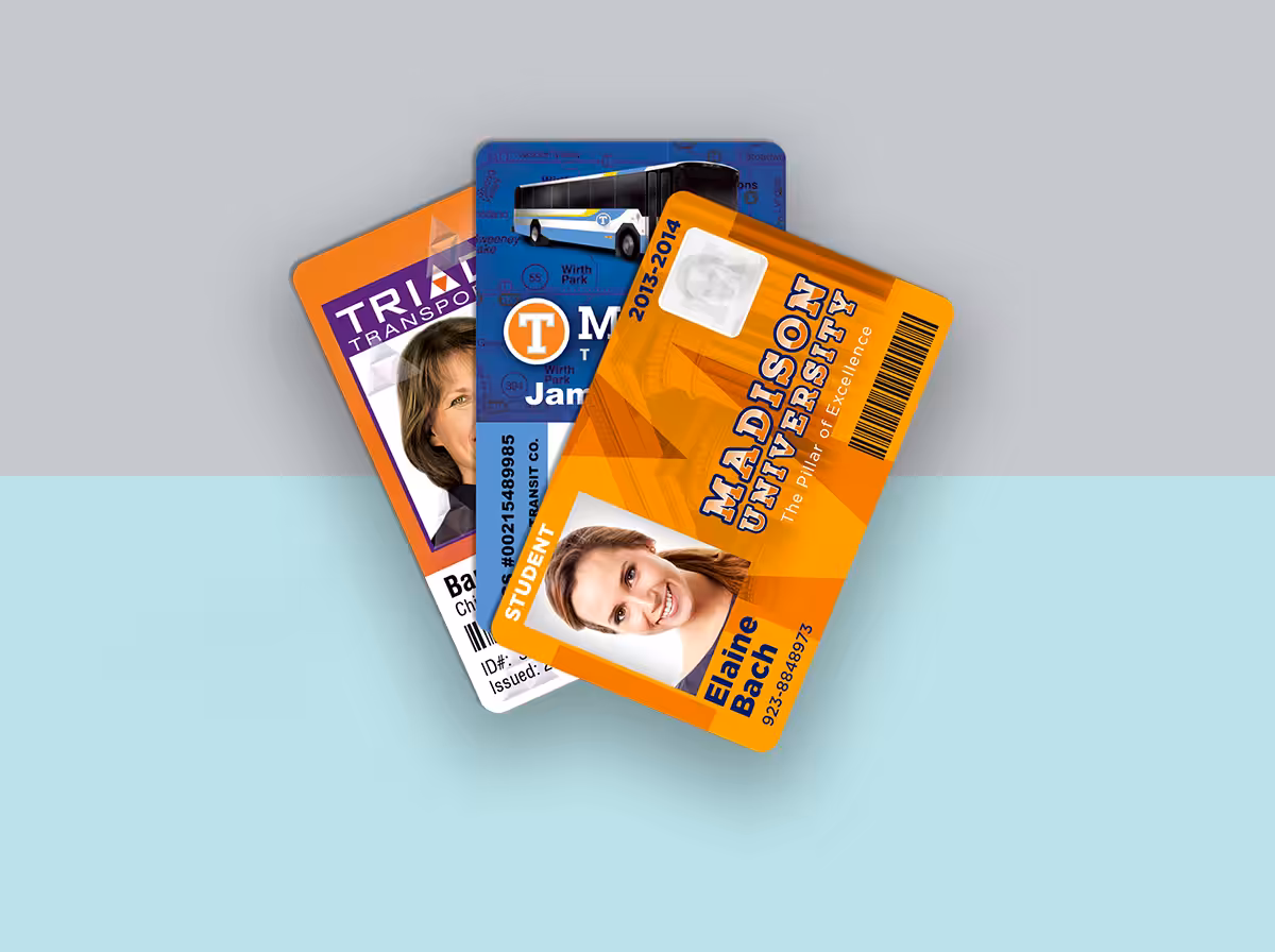 Unprinted card