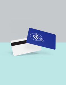 Unprinted card